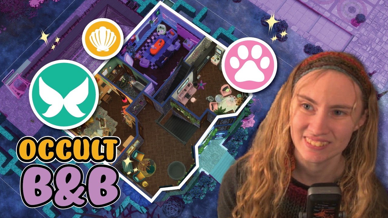 I built a B&B for OCCULTS in The Sims 4 part 2