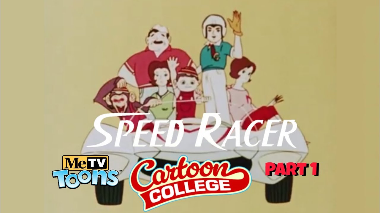 Speed racer MeTV Toons (Cartoon college) compilation [Part 1] - YouTube