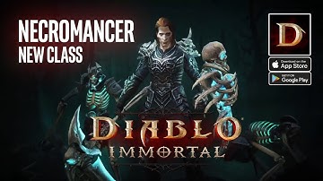 DIABLO IMMORTAL Gameplay First Look NECROMANCER NEW CLASS