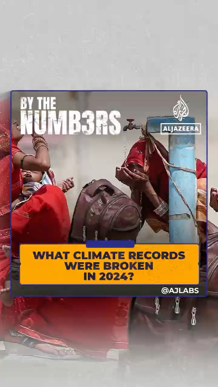 What climate records did we break in 2024? | By the Numbers