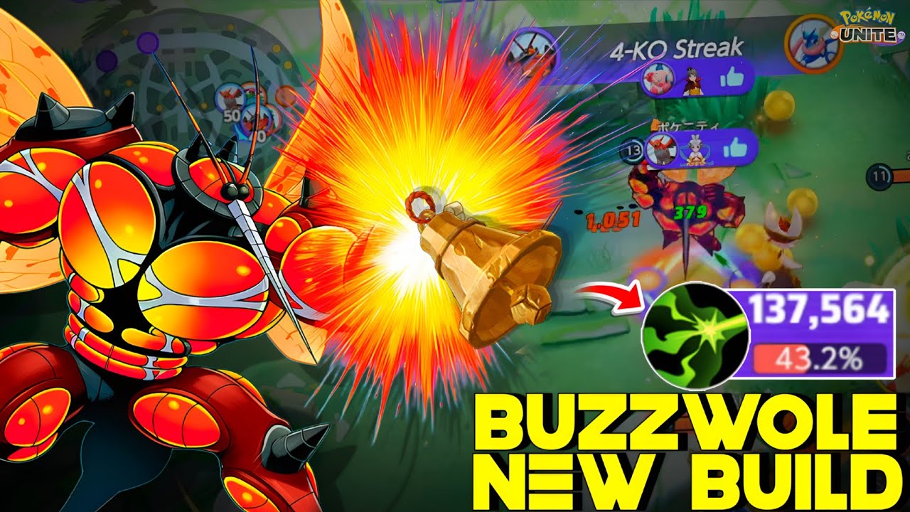 22 KILLS !!! BUZZWOLE LOOKS INCREDIBLE WITH NEW VANGUARD BELL BUILD 😲 | POKEMON UNITE