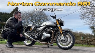 Britain's Best New RETRO Motorcycle? | Norton Commando 961 Review | King of Old School