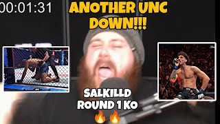 MMA Guru goes crazy as Quillan Salkilld Sleeps Beneil Dariush 🔥