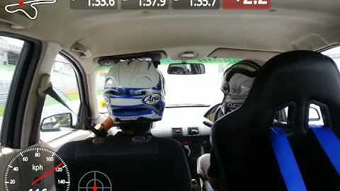 Test Race Chrono overlay