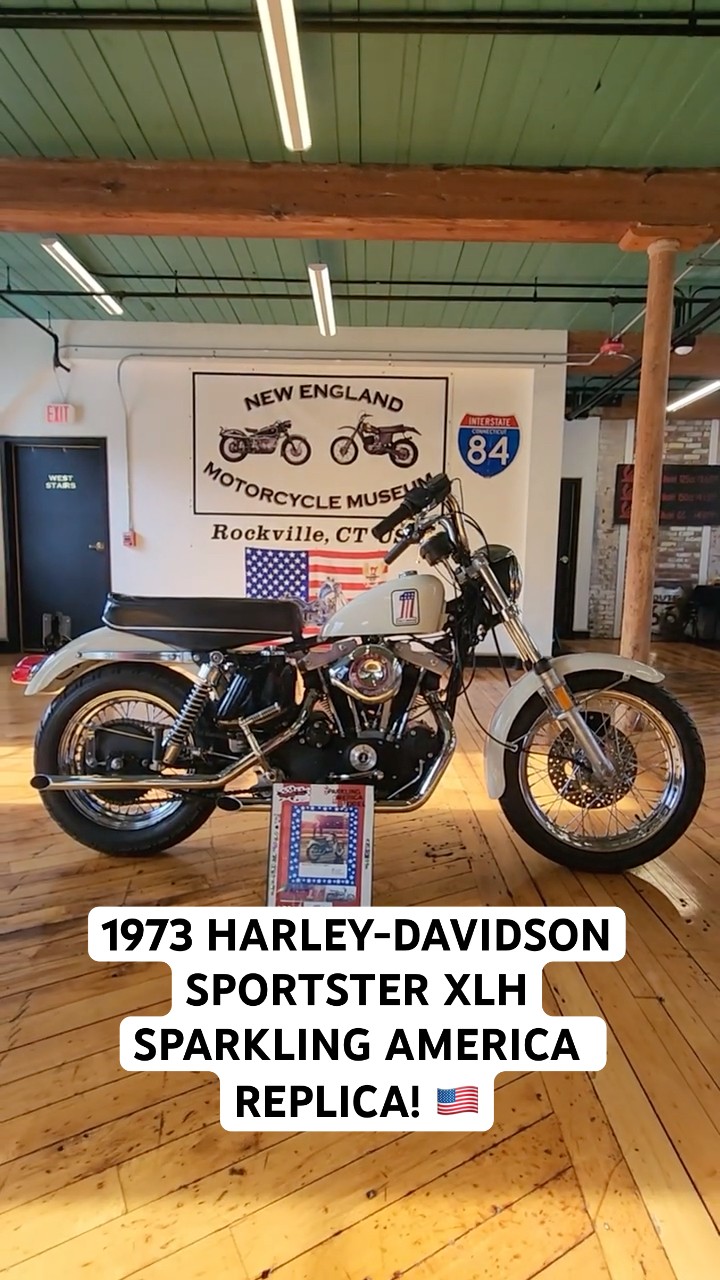 1973 HARLEY-DAVIDSON SPORTSTER XLCH AMERICAN EDITION! 🇺🇸 FULL