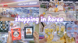 shopping in korea vlog  daiso stationery haul ✨ photocard collect book, keyrings & more