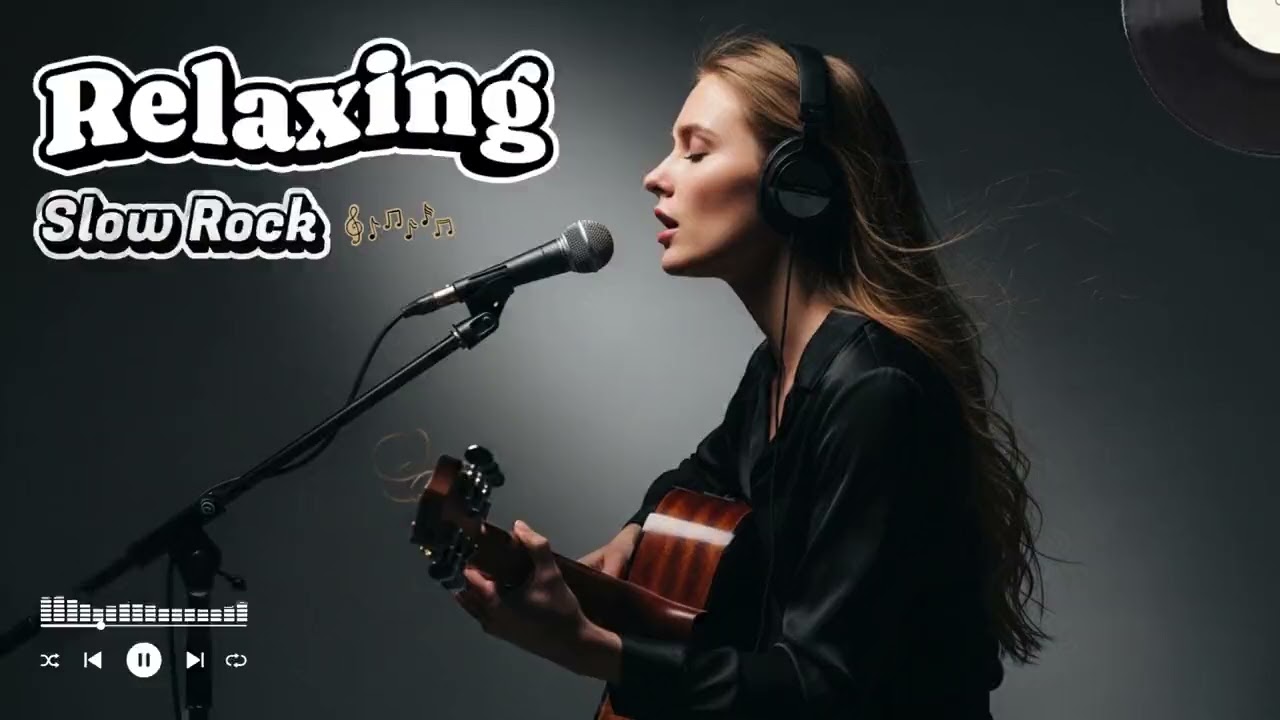 Slow Rock 1 Hour Background Music – Smooth Rock for Work and Study