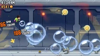 Best Cheats on Jetpack Joyride (Highest Score (438.436) super bubble jetpack) screenshot 4