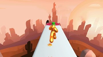 Blob Runner 3D-Android, ios All Levels Gameplay(Level 123-124) #shorts #blobrunner3d #mobilegame