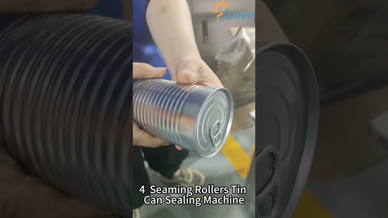 Best Semi Automatic Can Sealer with 4 Rollers - Affordable for Small Business 