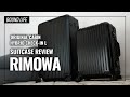 RIMOWA（リモワ）のORIGINAL CABINとHYBRID CHECK-IN Lのブラックをレビュー。デザイン良しで安心保証のスーツケースです！