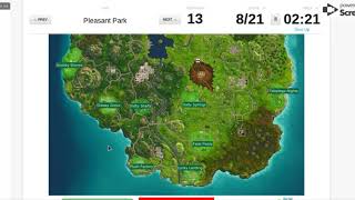 Fortnite Battle Royale Map (Season 4) Quiz