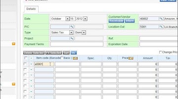 How to create a new quote - Part 1 of 2 - Ecount ERP