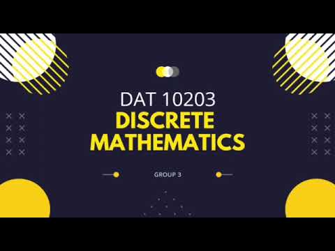 UTHM DISCRETE MATHEMATICS DAT 10203 : CASE STUDY