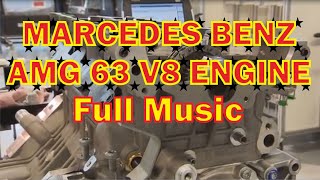 Marcedes Benz AMG 63 V8 Engine Production