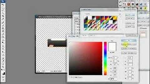 Photoshop Time Lapse -- Web 2.0 Button