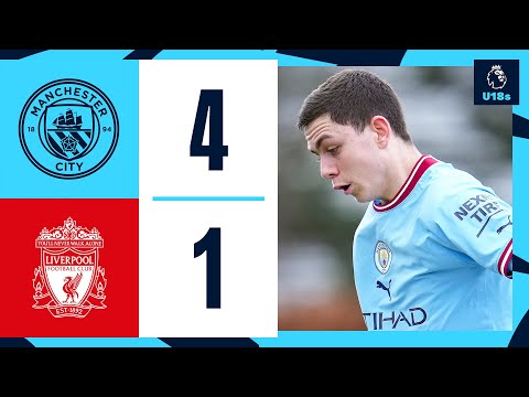 Highlights! Man City 4-1 Liverpool | CITY UNDER-18S IMPRESS AGAIN TO BOOST TITLE HOPES