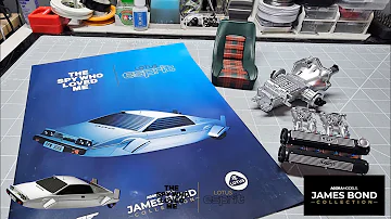 Build the James Bond 007 The Spy Who Loved Me Lotus Esprit 18 Scale   Pack 2 - Stages 7-16