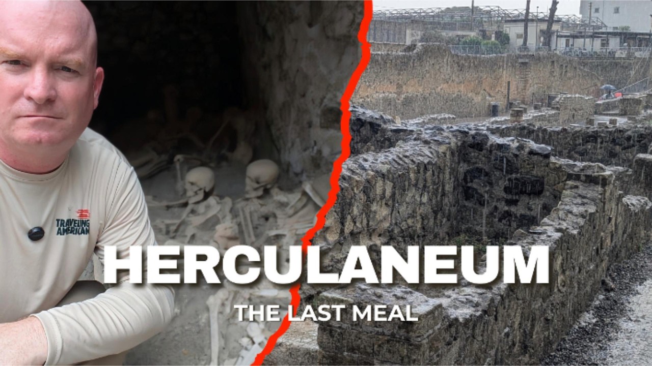 Searching for The Last Meal | Herculaneum Before Vesuvius Destroyed Everything | Traveling American