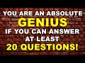 You Have The Brain Of A Genius If You Can Pass This Quiz (50 General Knowledge Questions)