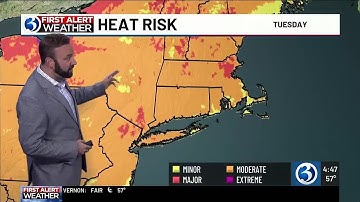 FORECAST: A comfortable stretch ahead of First Alert Weather Days for heat