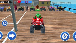 ATV Quads Bike Stunt Racing 3D game play with me and #automobile  screenshot 5