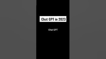 Chat GPT in 2023 #subscribe #chatgpt #chat #2023 #viral #video #shorts #short