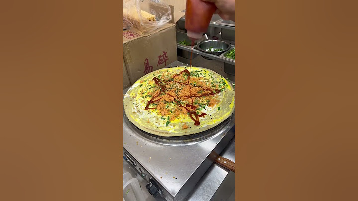 What flavor is it like to eat this way? #Jianbing guozi set #Low-cost snacks recommended for street