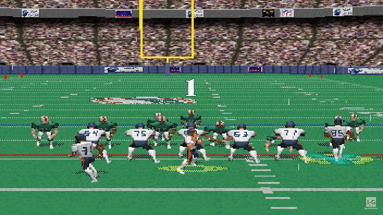 NFL '97 - Gameplay Sega Saturn - YouTube