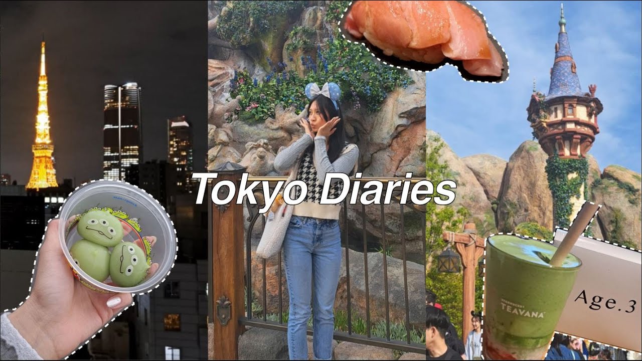 Tokyo Diaries ep. 3 || Eating our way through Tokyo Disney Sea + our last day in Japan