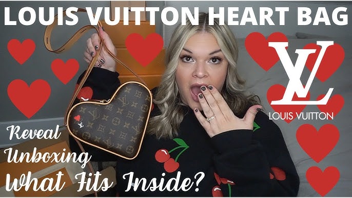 Louis Vuitton Rare & Brand New Fall in Love Heart Crossbody Monogram Coeur Bag