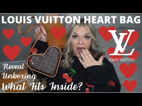 Louis Vuitton Heart Bag Cruise 2021 Unboxing, Reveal, & What Fits Inside? 