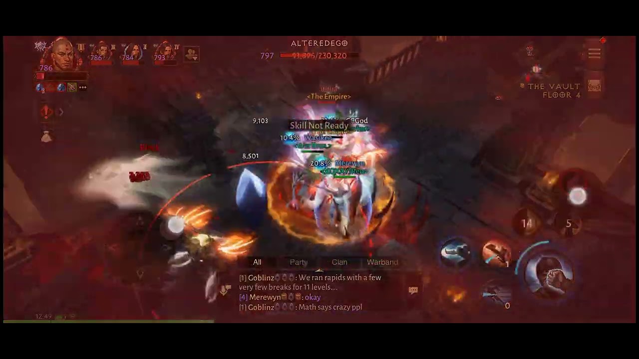 Diablo Immortal Monk 760 reso with Wasikeo, Mere, and Rahi (whale edition)(1)