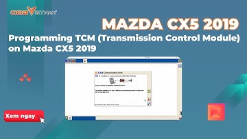 Programming TCM (Transmission Control Module) on Mazda CX5 2019 | OBDService