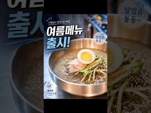 물냉면부터 꼬막비빔국수까지! 여름메뉴 출시한 고향엄마손생바지락칼국수 수원인계점