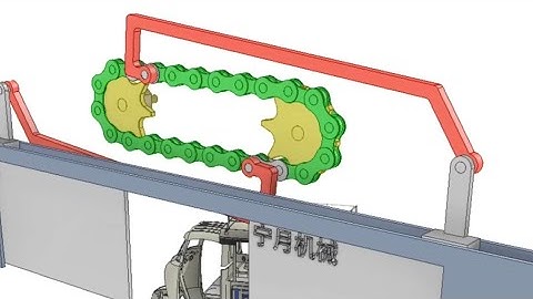 Mechanical Simple Mechanism Part 1 #machine #design #mechanical