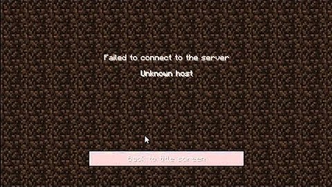 How to fix the unknown host issue in Minecraft | Rasia Starters Guide