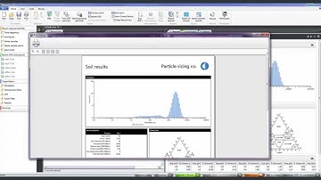 Mastersizer 3000 - How to create a new report