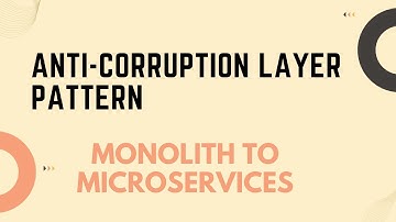 Anti Corruption Layer | Monolith to Microservices Pattern | Tech Primers