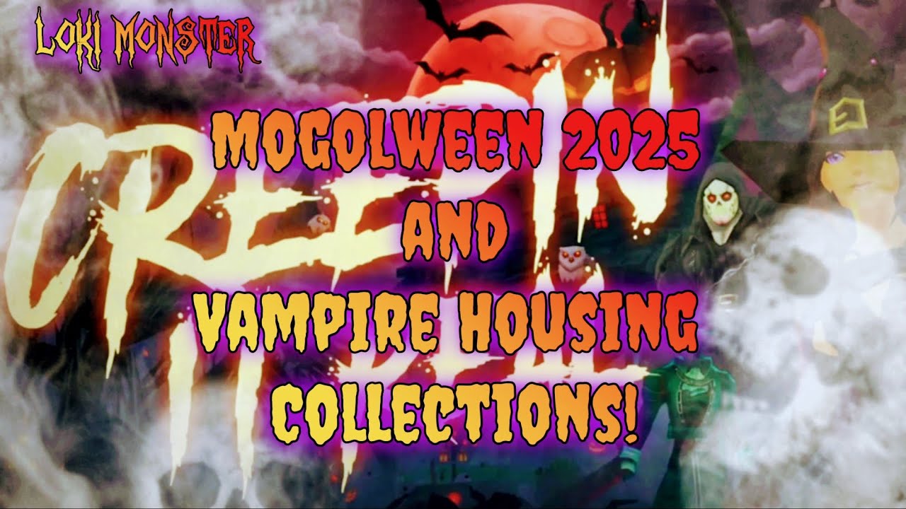 I'm 🦇 💩 CRaZY! over the New 2025 Mogolween and Vampiric Housing Collections, Aura Fist $ WoW! 