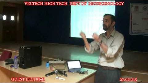 GUEST LECTURE ( BIO - TECH  DEPT  27. 07. 2015 )