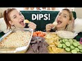 CHIPS AND DIPS MUKBANG (Buffalo Chicken & French Onion Dip)