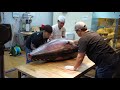 150KG, 노량진수산시장 참치해체쇼! Giant Tuna Cutting Show┃Korean Fisheries Market
