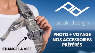 PEAK DESIGN : les MEILLEURS accessoires pour les PHOTOGRAPHES qui VOYAGENT 📸✈️