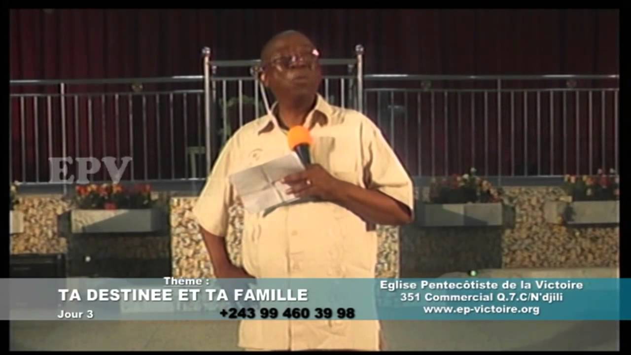 Apotre Alpha Lushima, Ta Famille et Ta Destinee