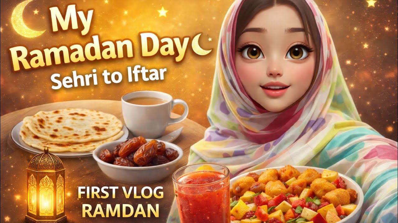 My First Ramadan Vlog 2026 🌙 | Sehri to Iftar Routine | vlog 