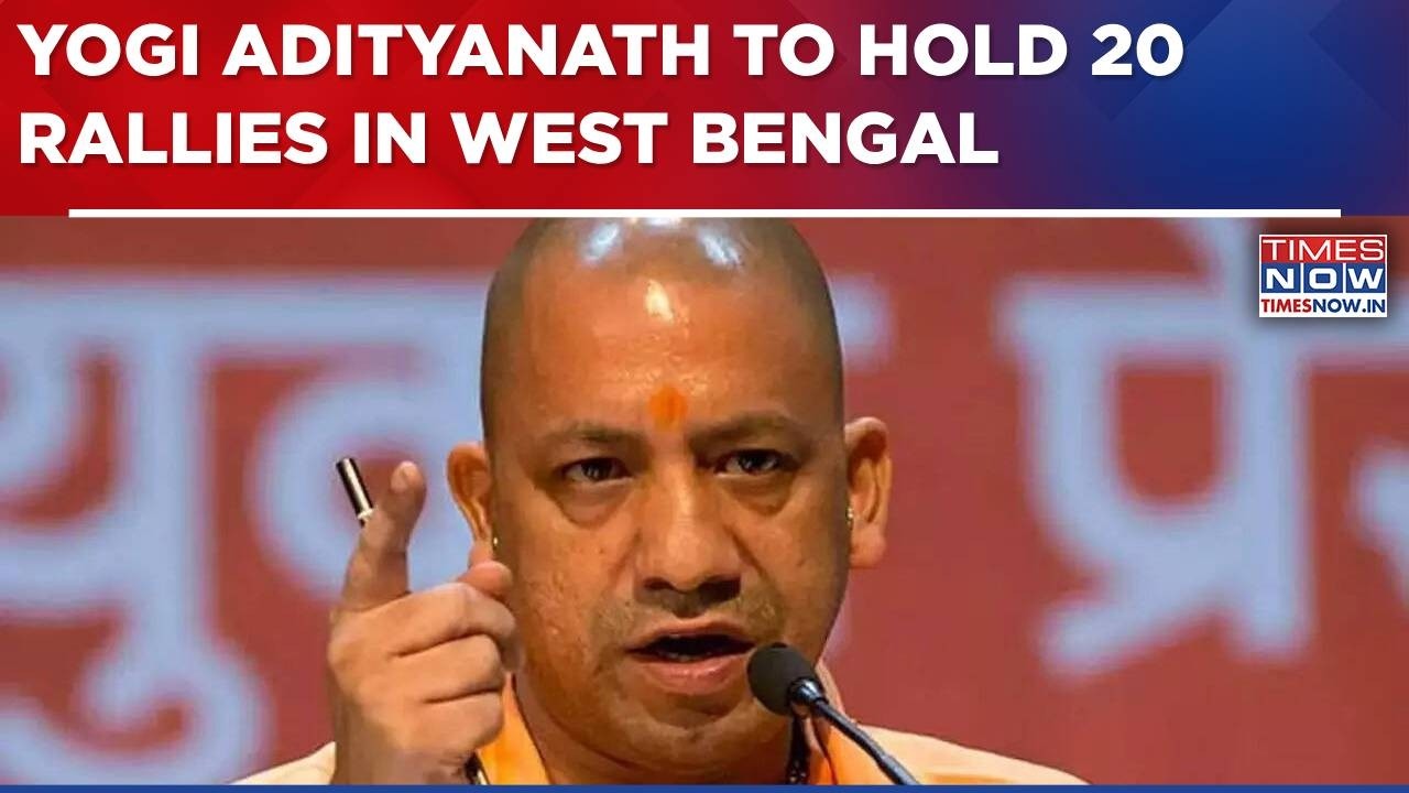 Uttar Pradesh CM Yogi Adityanath To Campign For BJP In West Bengal, To ...