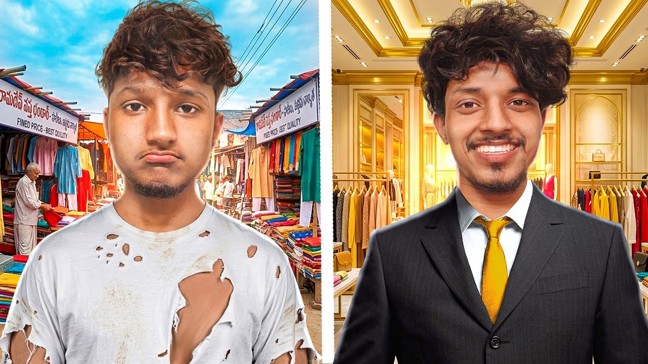 ₹500 vs ₹2000x Outfit Challenge 🔥 Street vs Mall – Shocking Results !