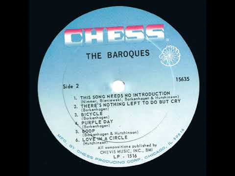The Baroques — The Baroques 1967 *There's Nothing Left To Do But Cry*