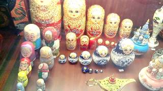 Chợ Nga- Russian Market- Búp bê Nga ở TPHCM